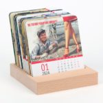  Изображение - (2) Календарь на деревянной подставке Советский Пин-Ап